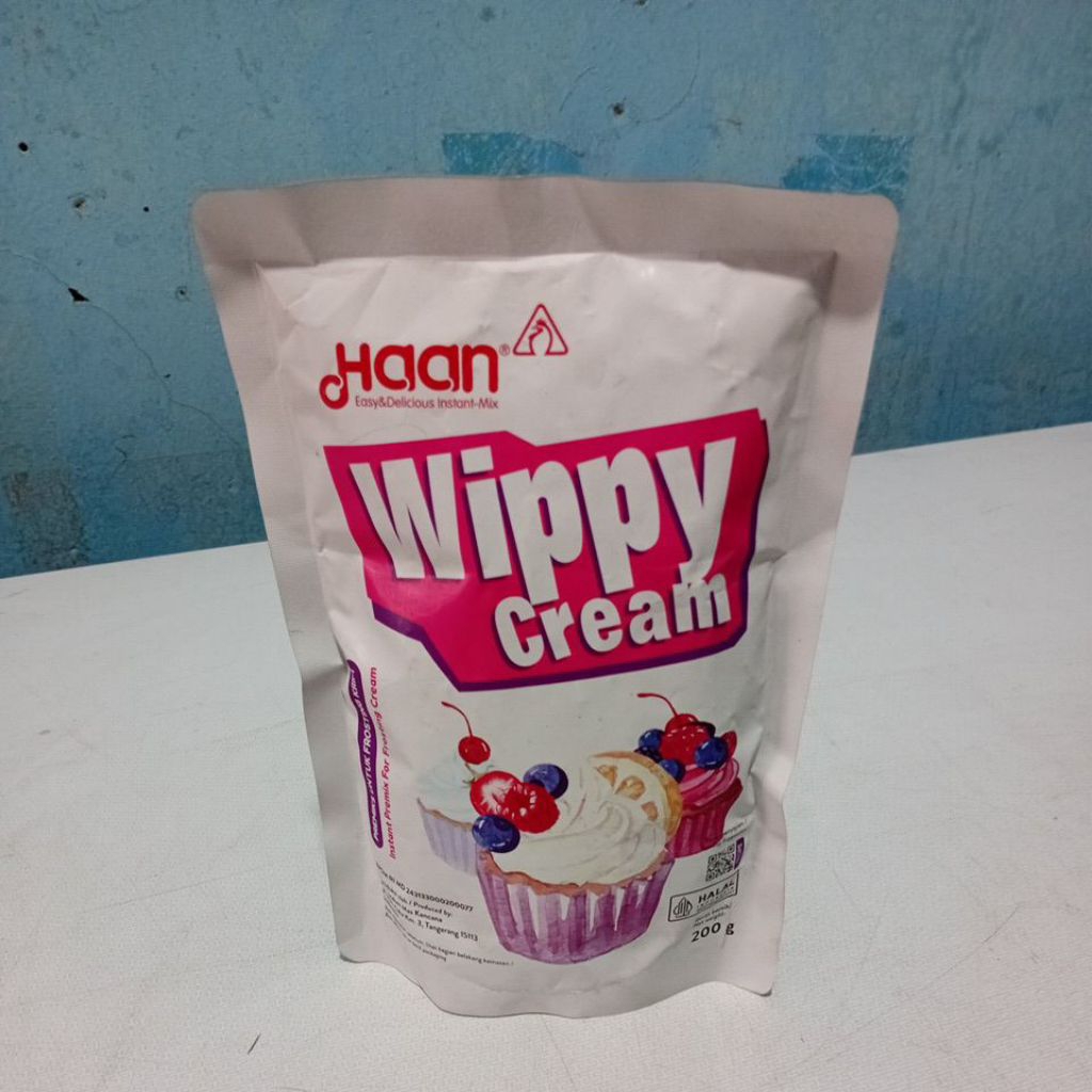 

Haan Wippy Cream Pouch 200g