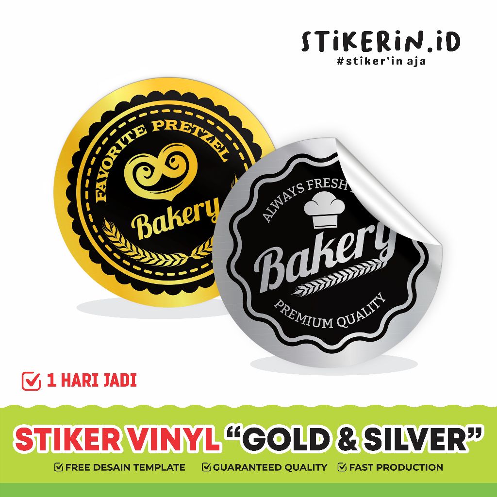 

STIKER SILVER / STIKER GOLD / STIKER A3+ / LABEL KEMASAN