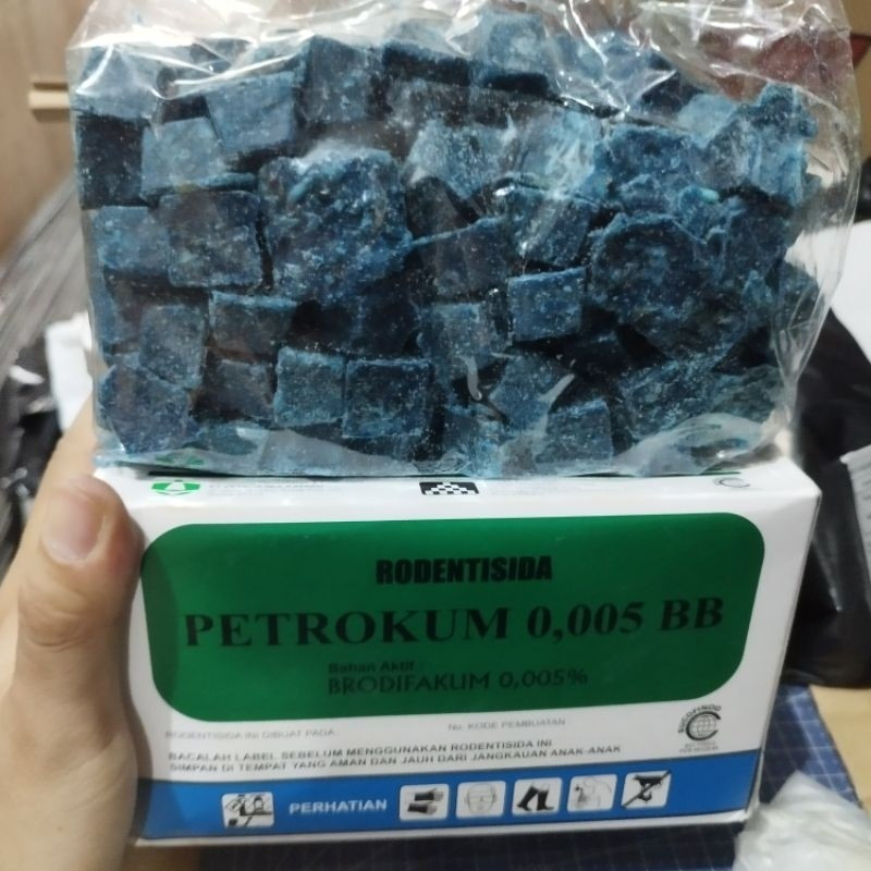 Bisa COD 1 Kg PETROKUM 0,005BB  / RACUN TIKUS CURUT MATI KERING