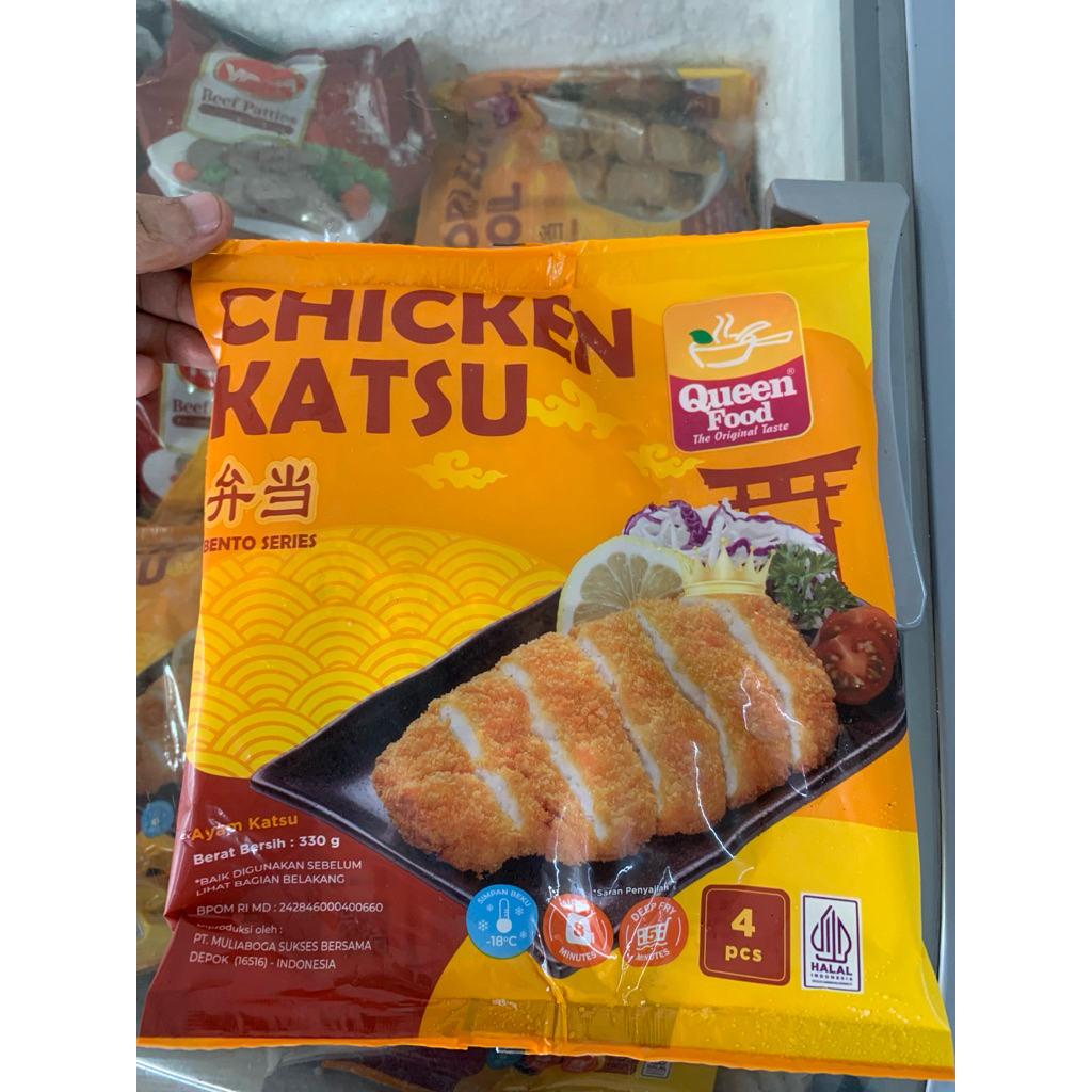 

QUEENFOOD CHICKEN KATSU 330GR (HARGA ONLINE)