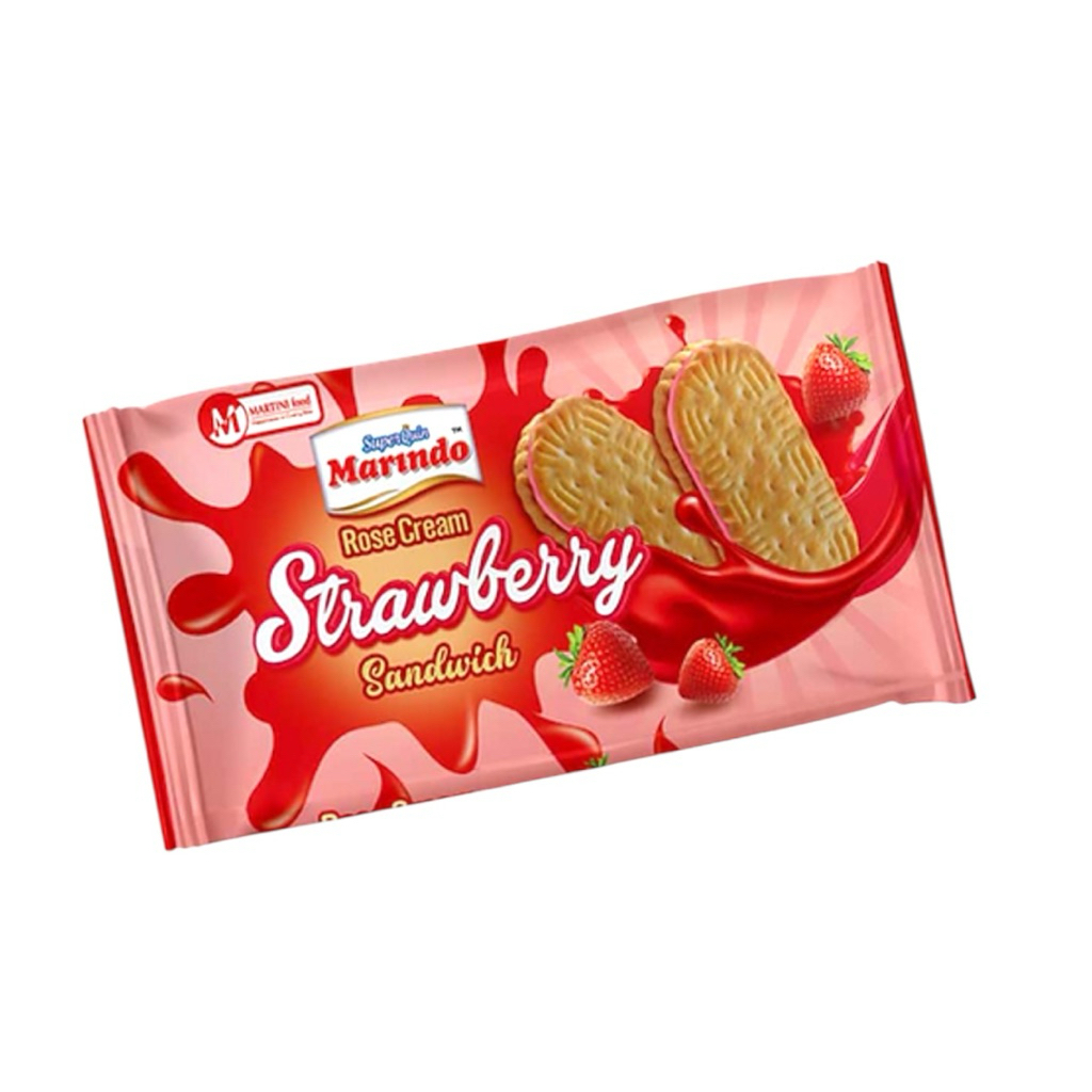 

Marindo Biskuit Sandwich Strawberry