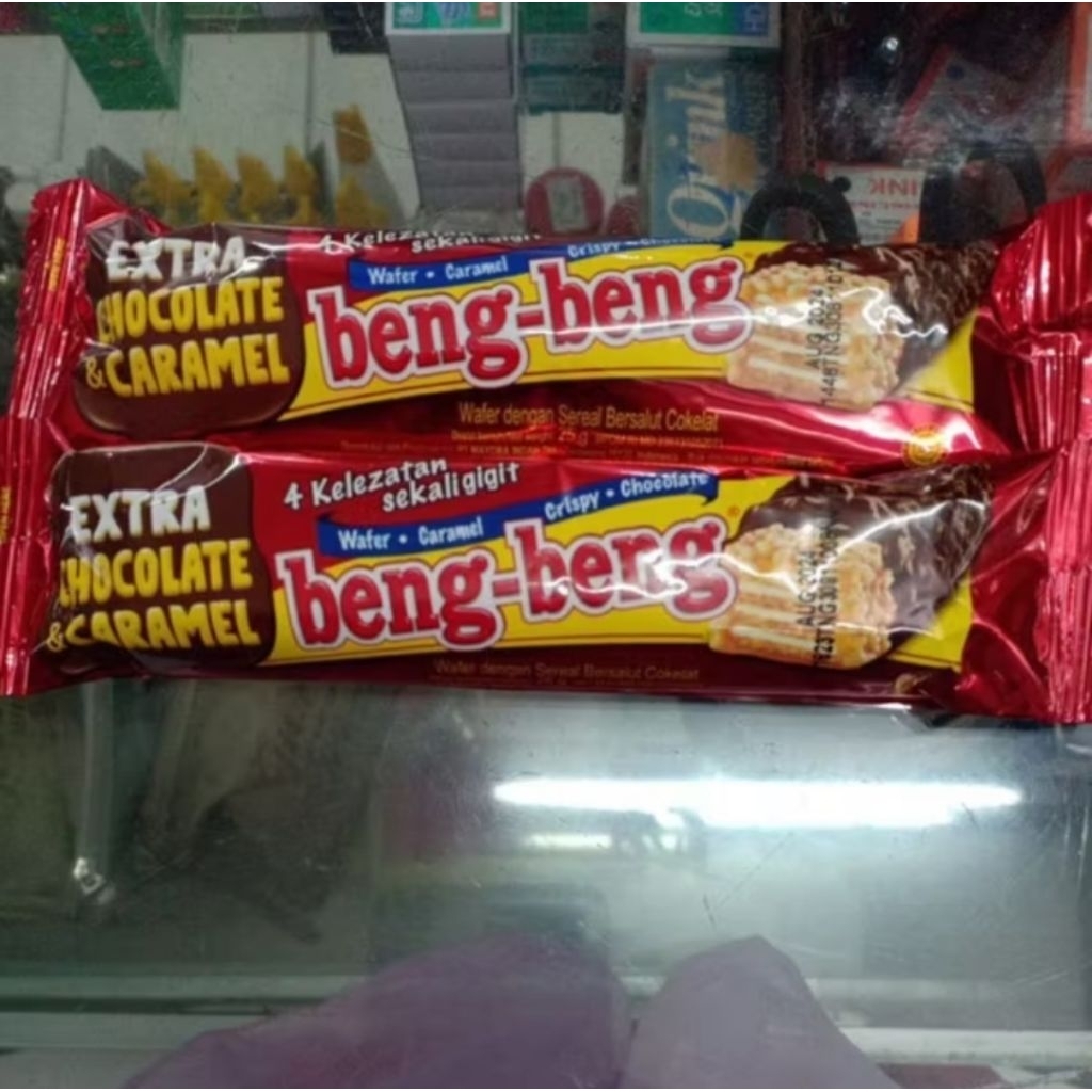 

beng-beng Xestra chocolate dan Caramel 22g murah meriah