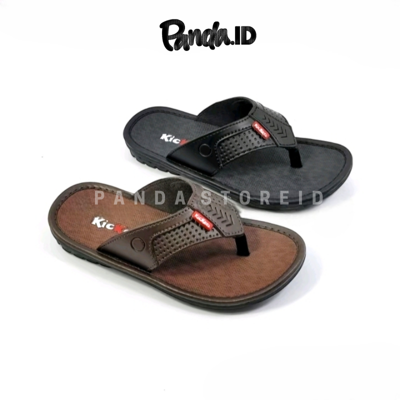 sandal japit anak laki laki/sandal japit kulit anak laki laki/sandal japit kickers anak laki laki