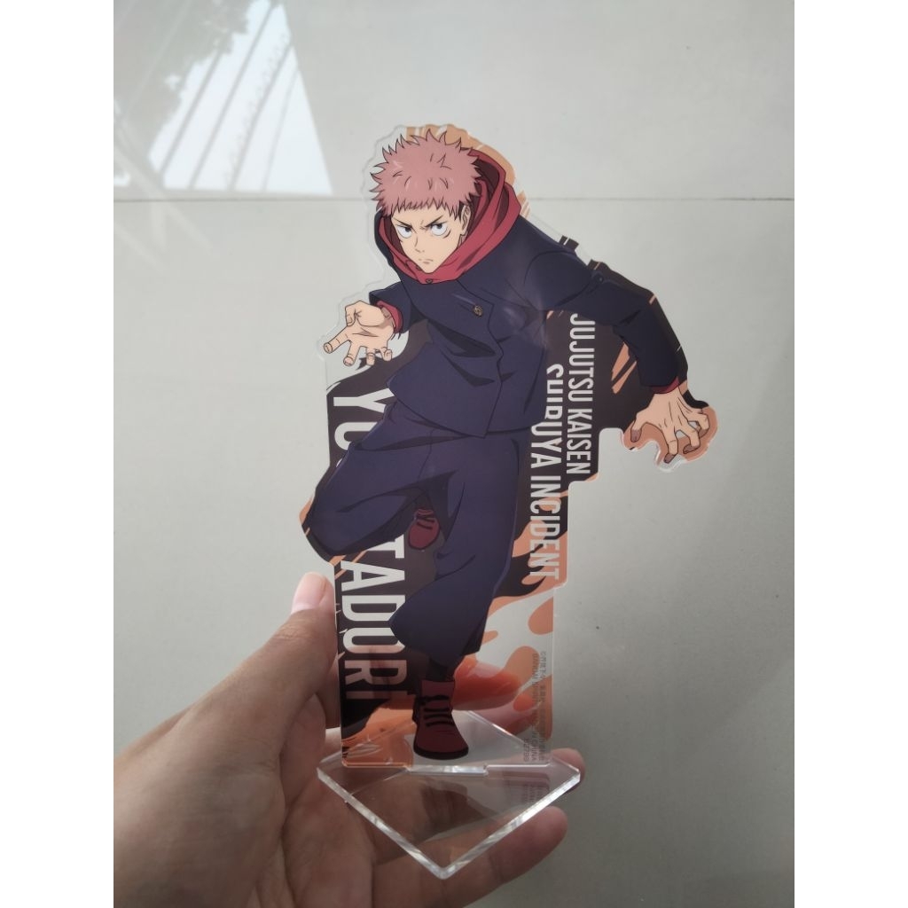 Acsta yuji/acrylic standee yuuji itadori jjk jujutsu kaisen official merch ( ready stok )