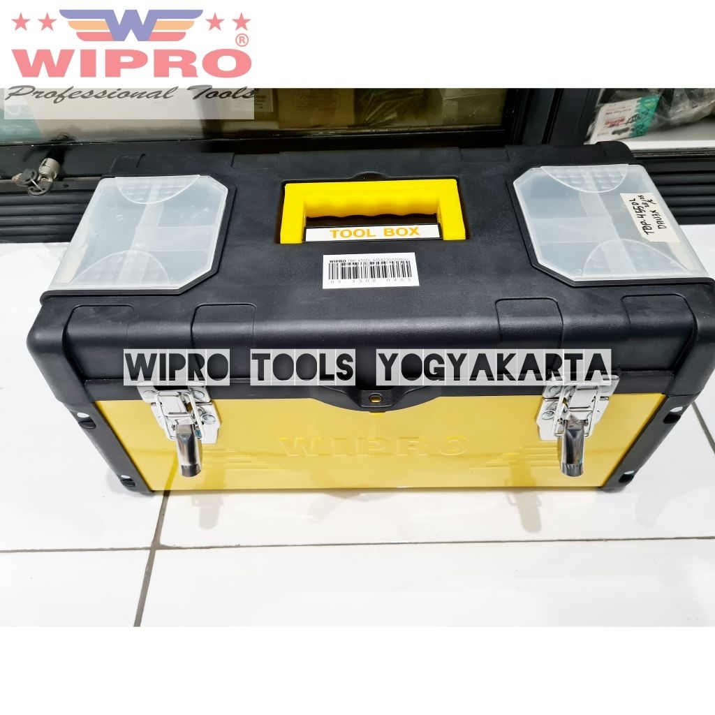 Wipro Tool Box / Tool Box Protector Case Double Lock / Tool Box Kunci Perkakas / Tool Box Plastik TB