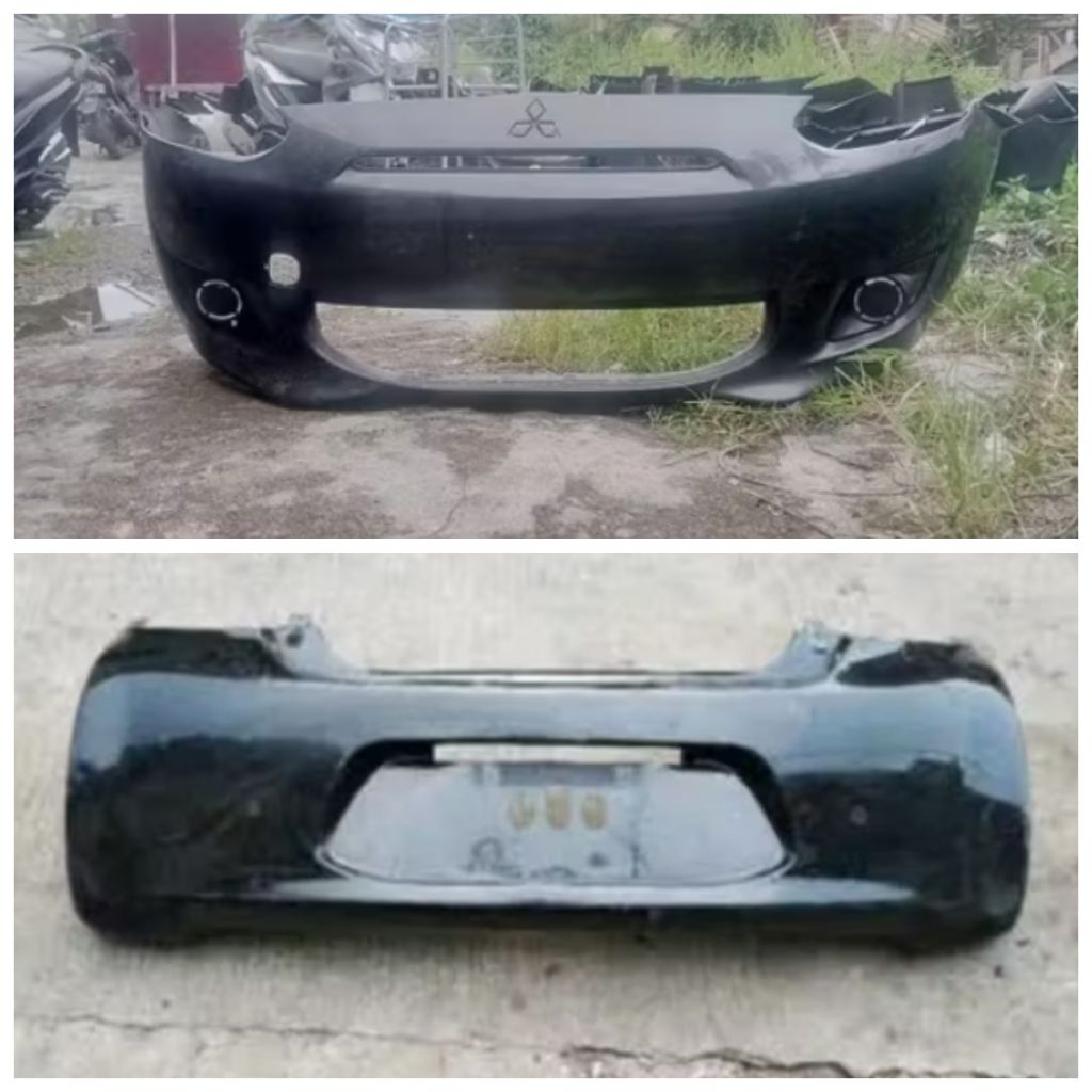 bemper depan belakang mitsubishi mirage 2012