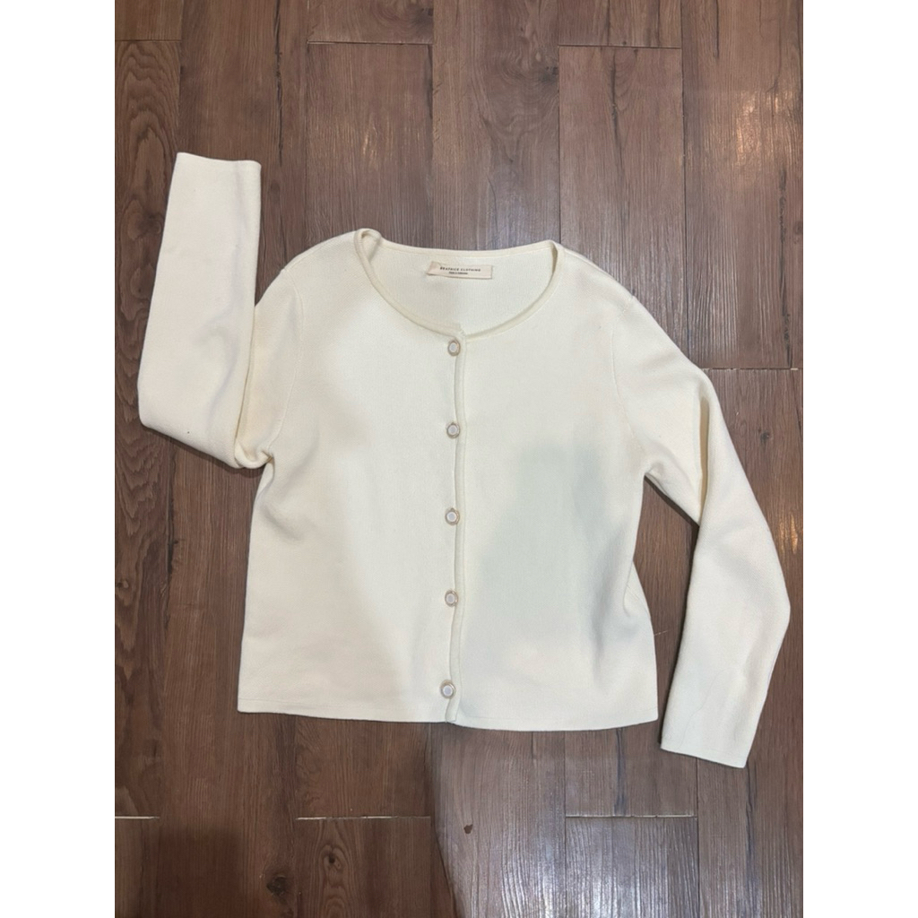 Beatrice Clothing Lugano Knit Blouse - Ivory preloved