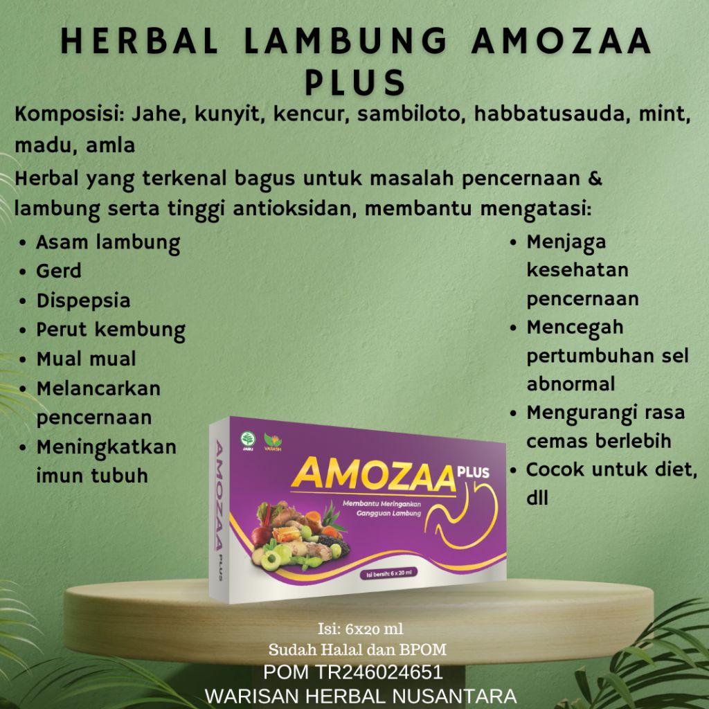 

HERBAL LAMBUNG AMOZAA PLUS