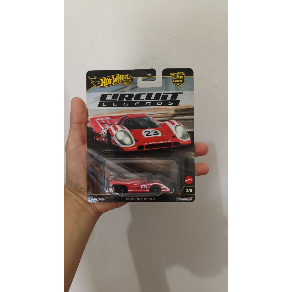 Hot Wheels Premium Circuit Legends CL 2025, FERRARI 499P,PORSCHE 911, SUBARU PANDEM BRZ,MUSTANG