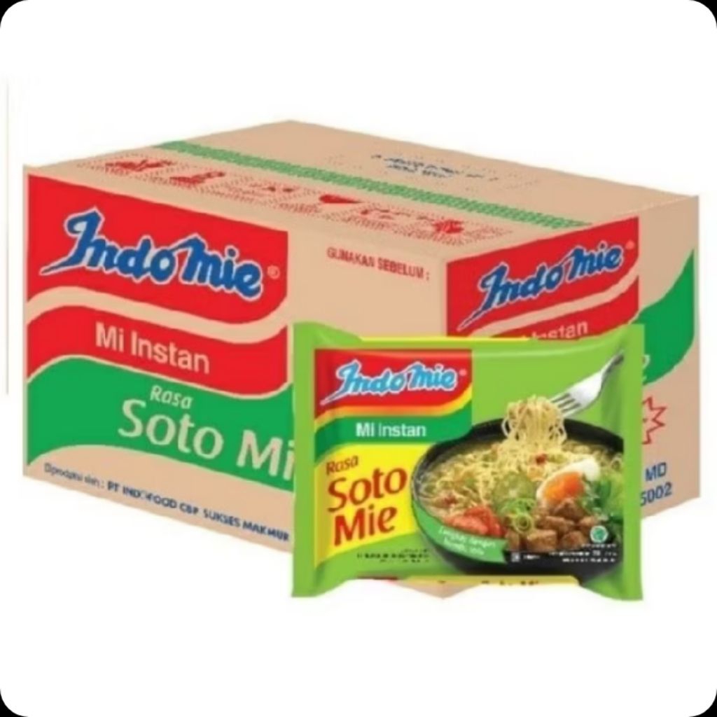

INDOMIE MIE SOTO MIE 1KARTON Isi 40pcs