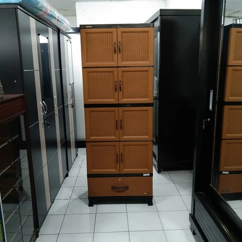 (KURIR INSTANT) Lemari Plastik Napolly 4 Susun CRS-MU 48D / Napolly CRS MU 48 D