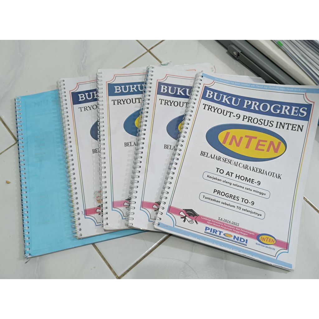 

Progress Tryout Inten (5-9) 2025
