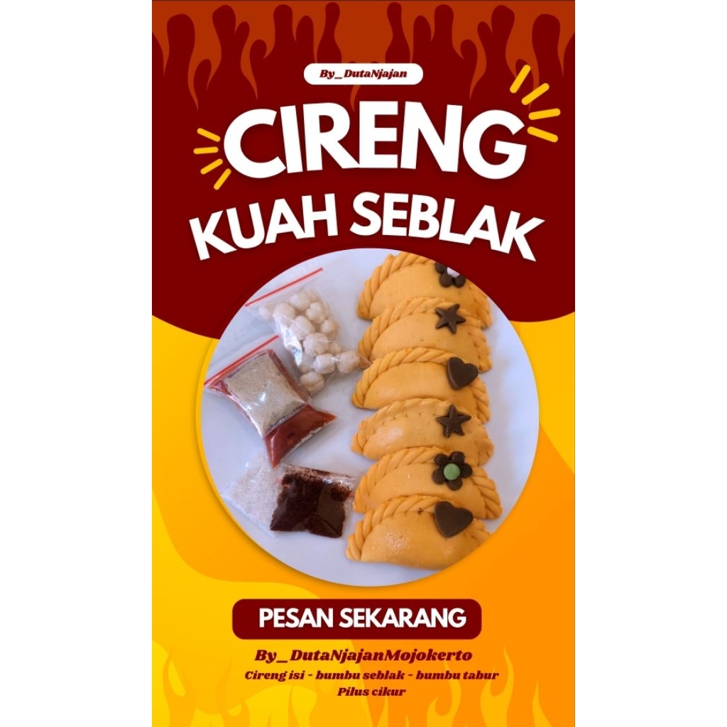 

cireng isi kuah seblak / cireng kuah seblak pedas / kuah seblak khas rempah / cireng isi / cireng ayam kuah pedas