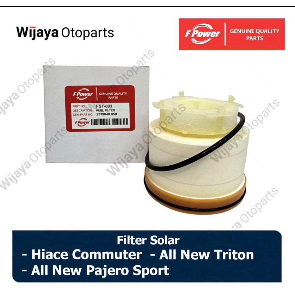 Filter Solar Hiace Commuter / All New Triton / Pajero Sport F Power