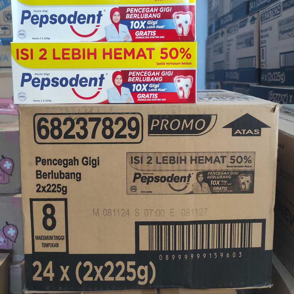 1 DUS PASTA GIGI PEPSODENT dan CIPTADENT