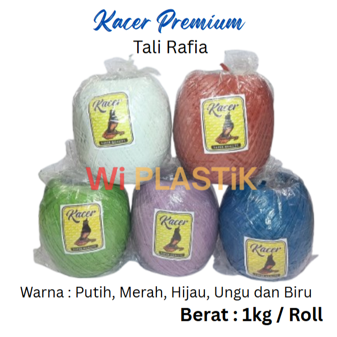 

Tali Rafia Warna Merk kacer