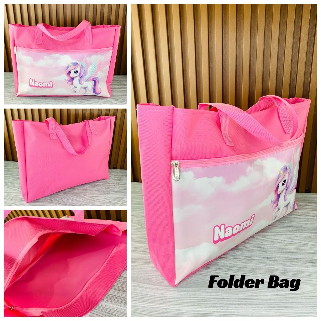 FOLDER BAG Tas Les Kursus Anak DATA BAG CUSTOM