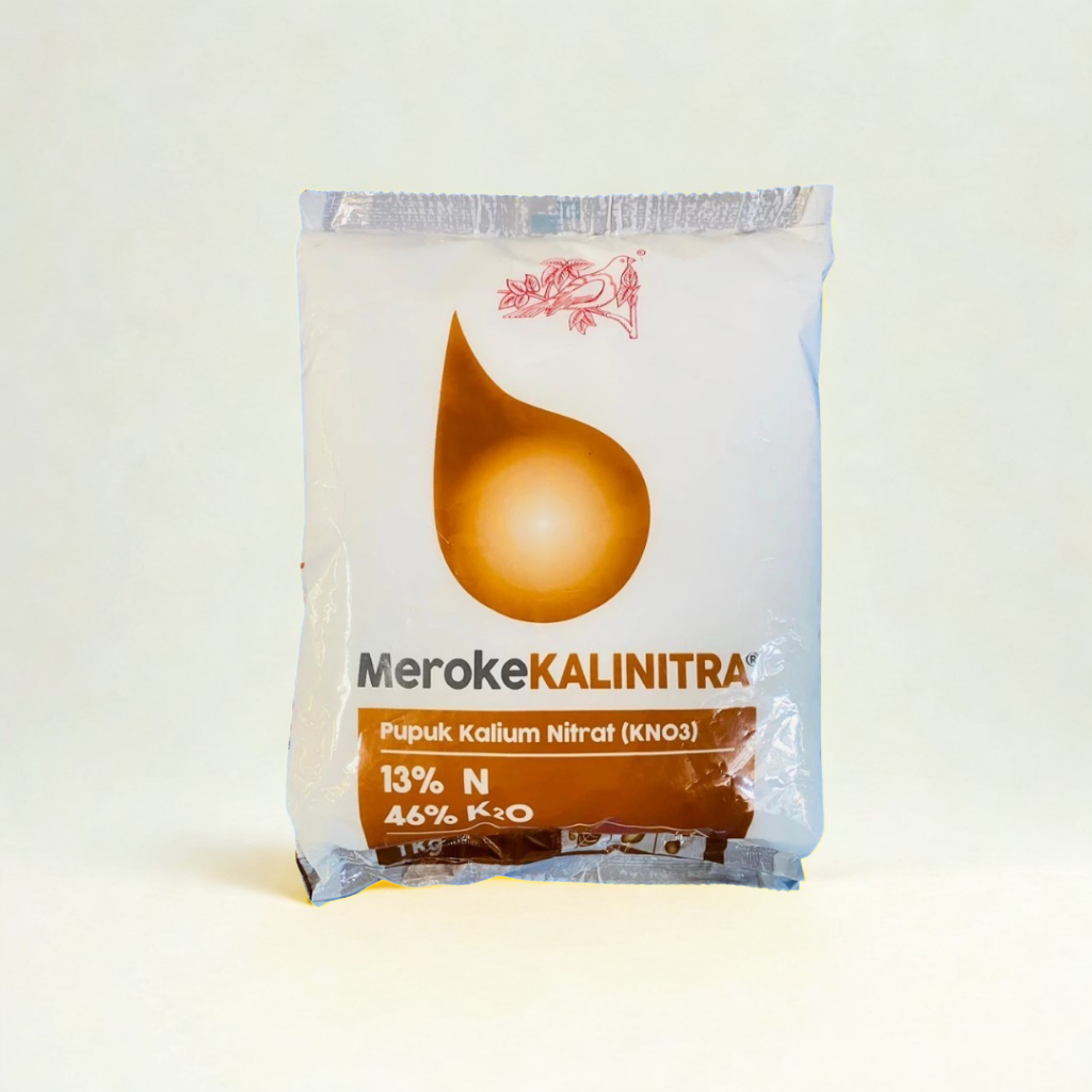 Pupuk KNO3 Meroke KALINITRA isi 1kg Original Nutrisi Kalium Nitrat Murni