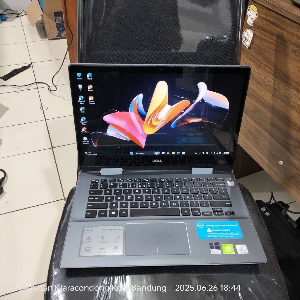 DELL INSPIRON 14 5491 2in1 TOUCHSCREEN i7-10510U MX 230 2GB RAM 16GB/SSD 512GB