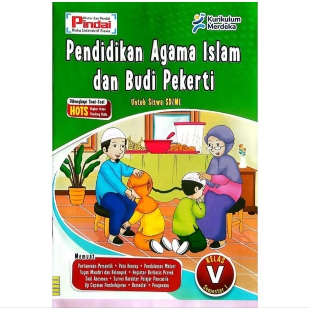 Buku Modul Pengayaan LKS PAI Kelas 5 SD/MI Semester 1 kurikulum merdeka