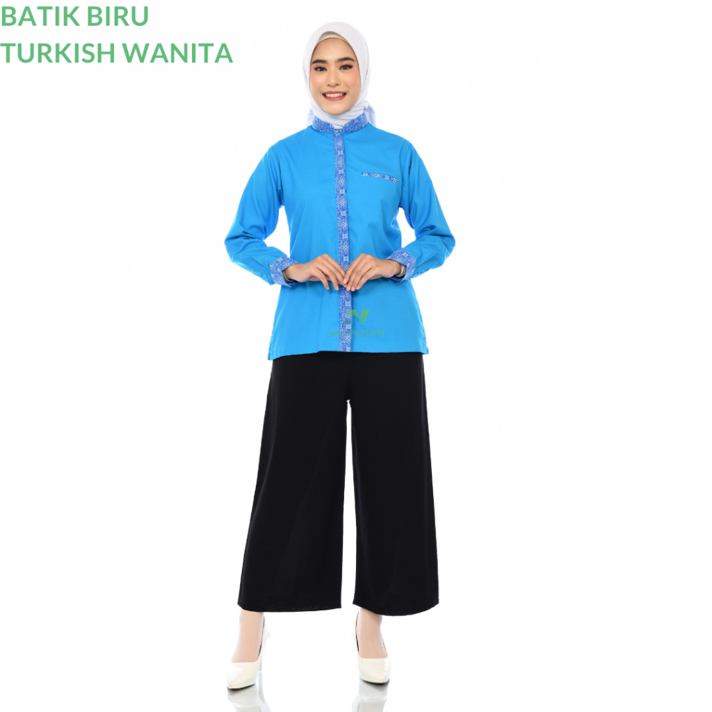 Baju kerja kantor cowok cewek murah/kemeja kerja karyawan custom bordir/seragam karyawan restoran