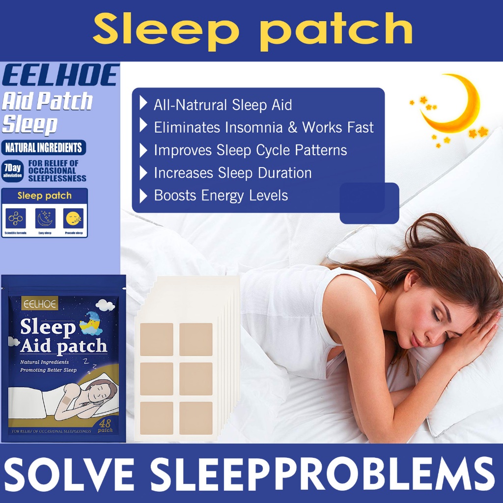 48pcs EELHOE Good Night Sleep Patch