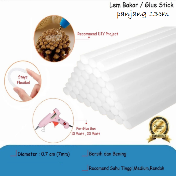 

Lem bakar / Lem Tembak Kecil 13cm 7mm