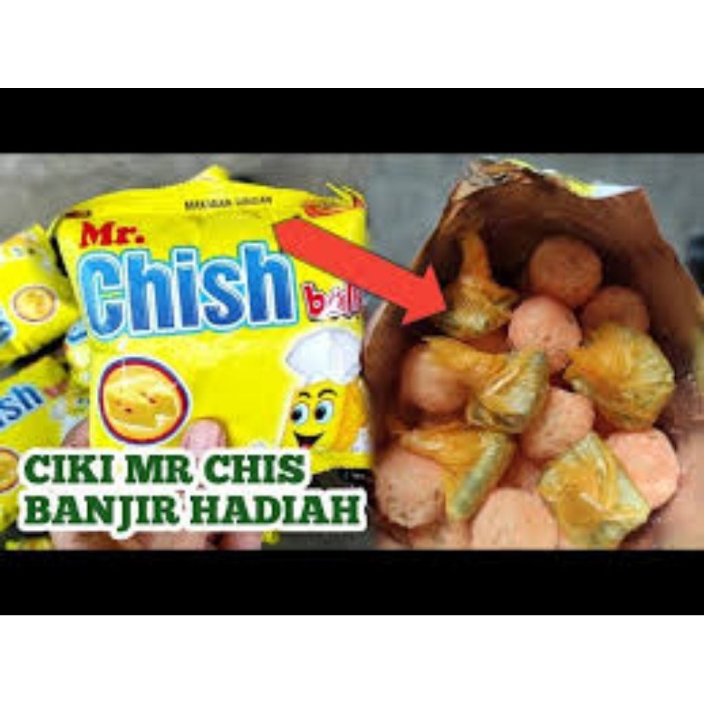 

Ciki Chish ball berhadiah uang tunai - Ciki berhadiah uang - 1 pack isi 10Pcs