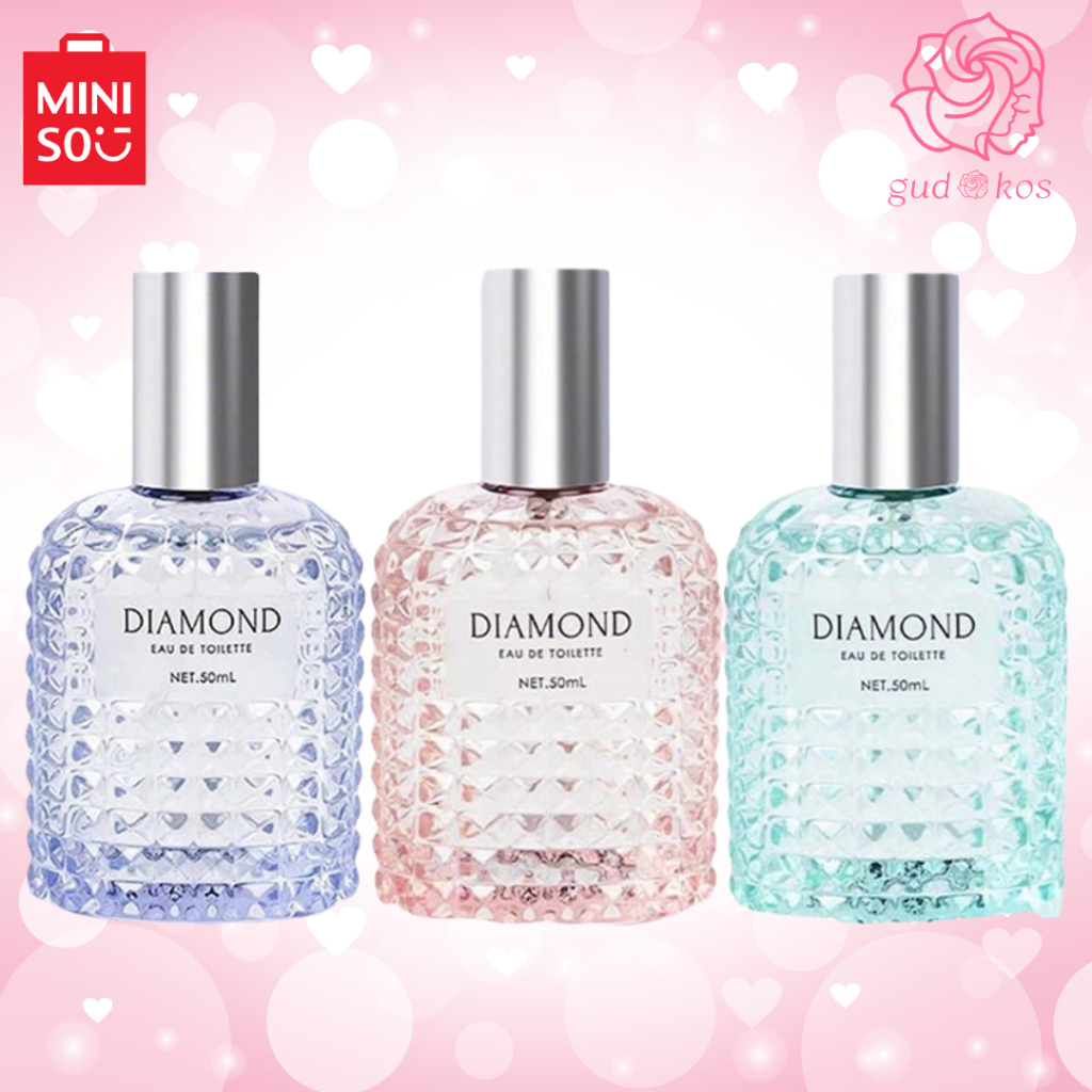 Miniso Parfum Wanita Diamond EDT 50ml Ketahanan 4-6 Jam