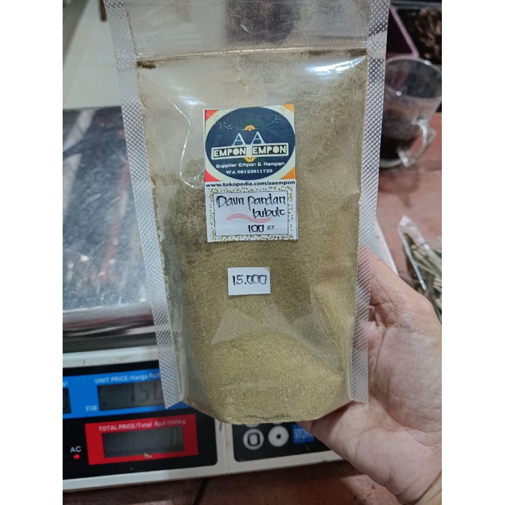 

Daun Pandan bubuk 100 gr