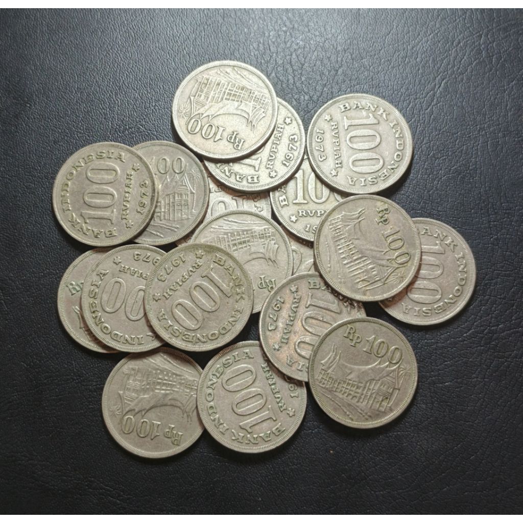 Koin Kuno 100 Tebel Tahun 1973