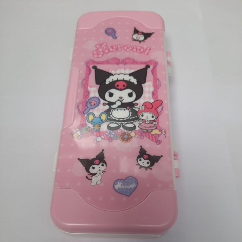 

Tempat Pensil KUROMI PINK FY9822 / box pensil kotak pensil 2 susun