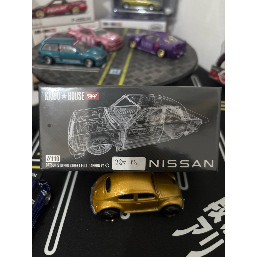KaidoHouse MiniGT Datsun 510 pro street Carbon V1