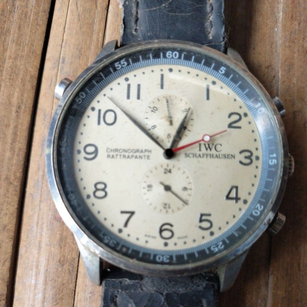 jam tangan IWC ratrapante original 2nd kondisi bahan servisan