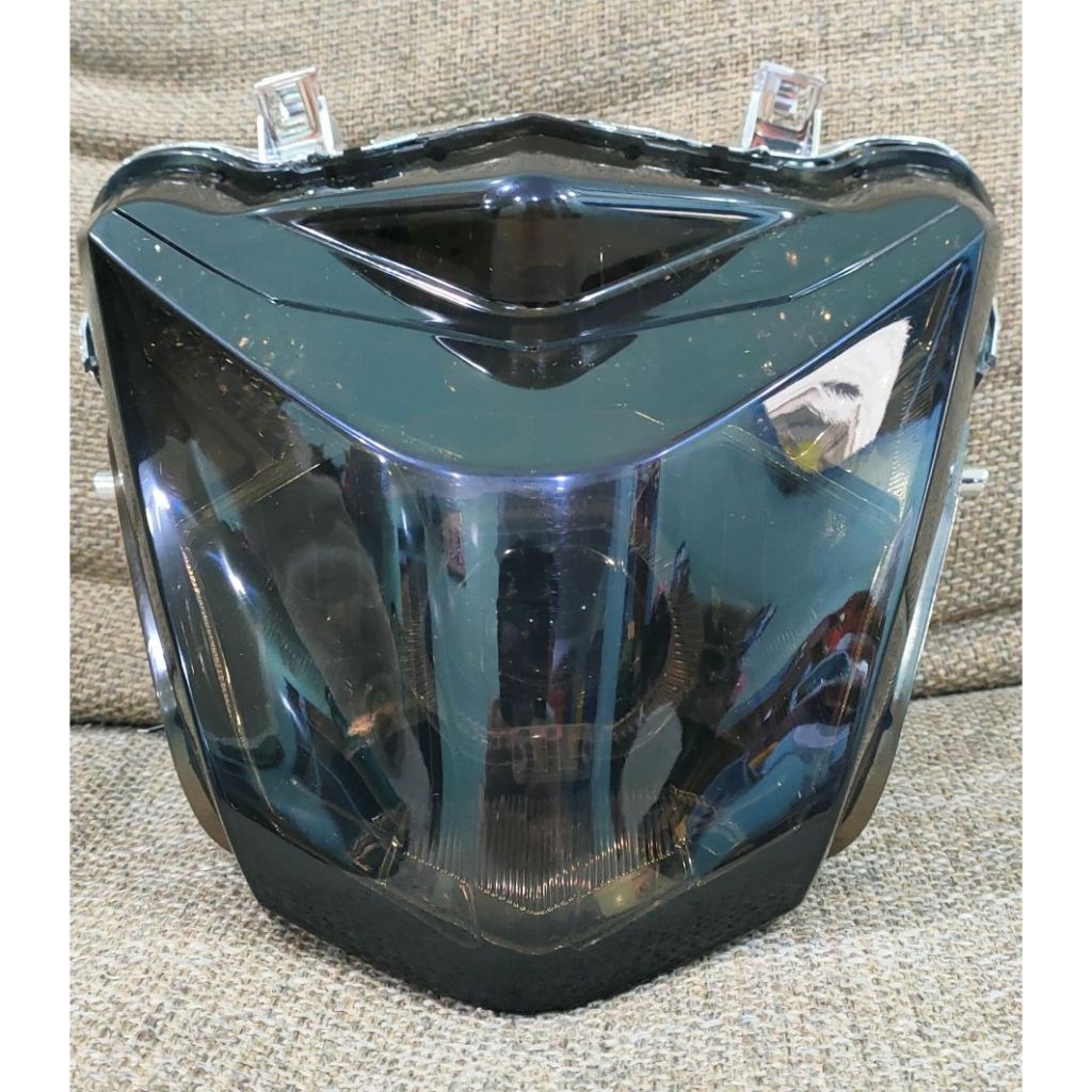 Revektor Lampu Depan Biled Motor BEAT ESP WARNA SMOKE 1 Set Revektor + Lampu Projie Biled