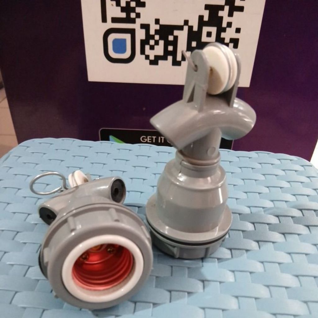 fitting Gantung atom/plastik