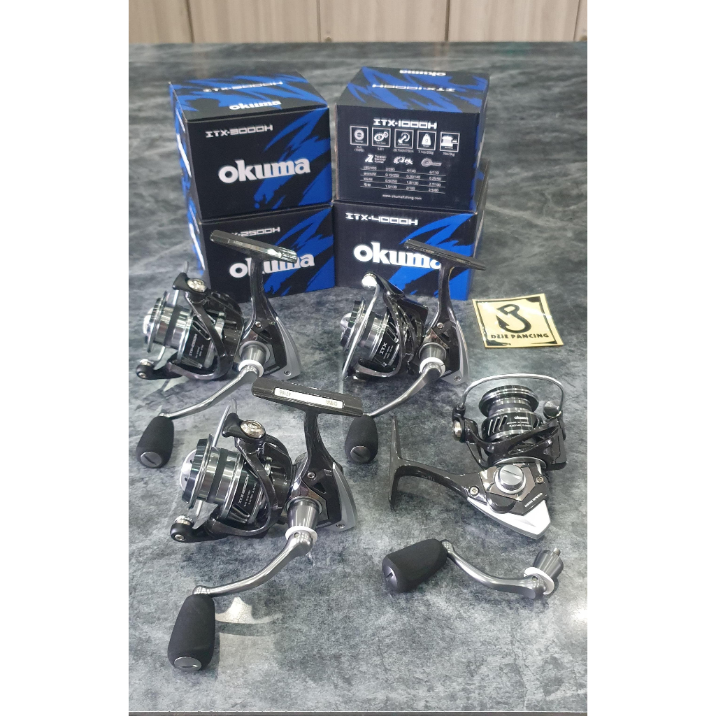 Reel Spinning Okuma ITX 1000H,  2500H, 3000H dan 4000H