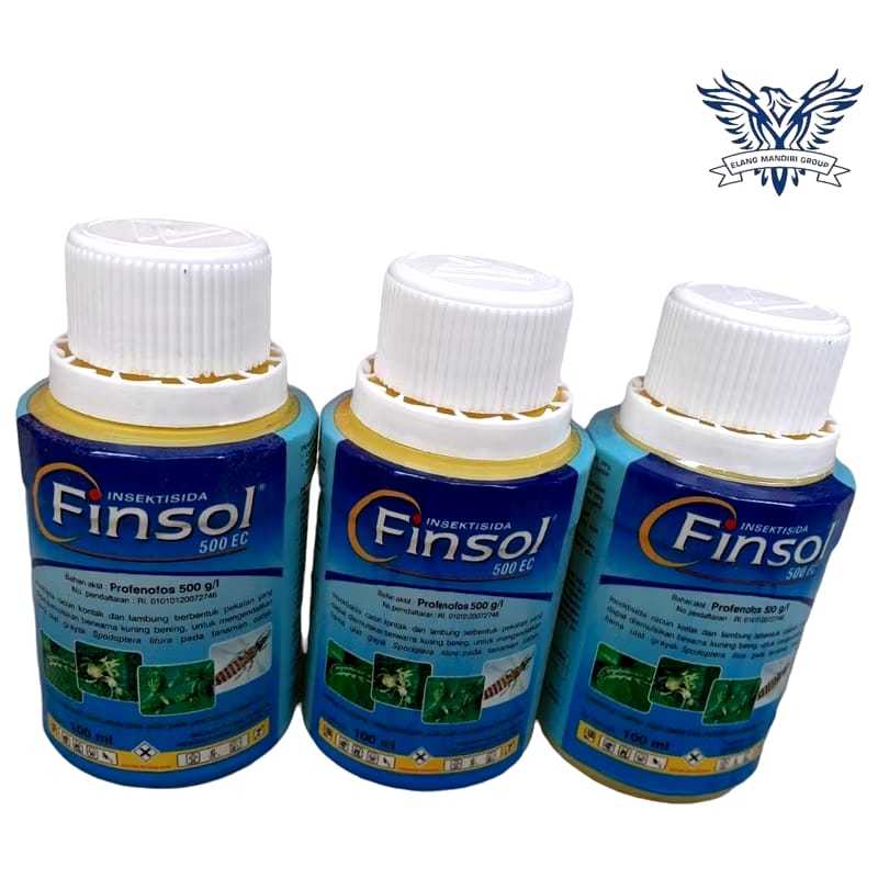 Finsol 500EC 100ML Hama Pada Tanaman Brokoli Tomat Kubis Sawi Cabai Kubis Kentang Wortel Uni Aro Che