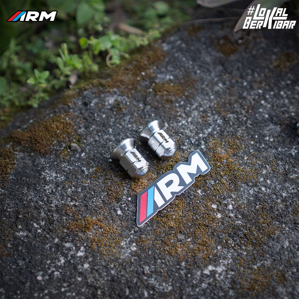 ARM MUR NUT BAUT TANAM KNALPOT STAINLESS FULL CNC