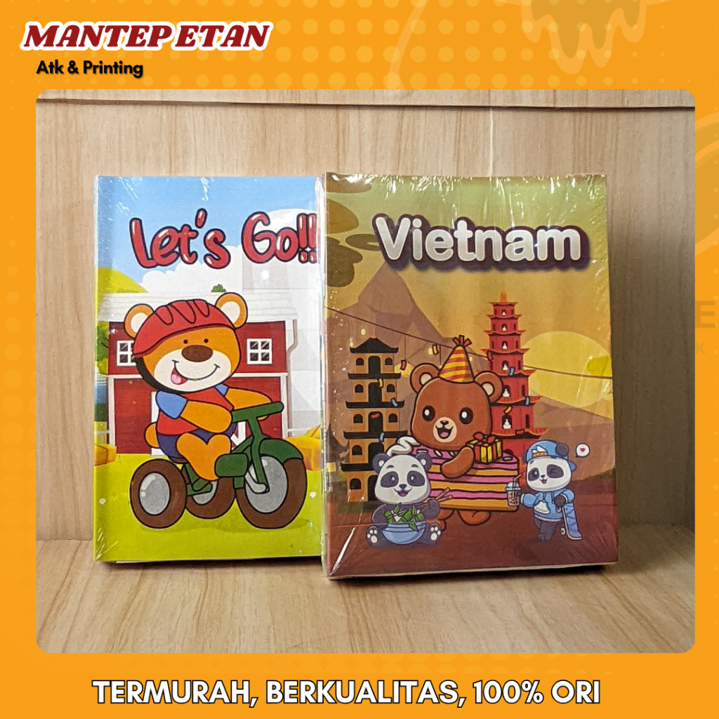 

Buku Tulis Tanaki BP 38 LembarTema Negara Asia dan Beruang (1 Pack)