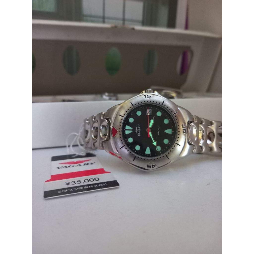 jj03268 jam tangan new old stock citizen vagary diver style