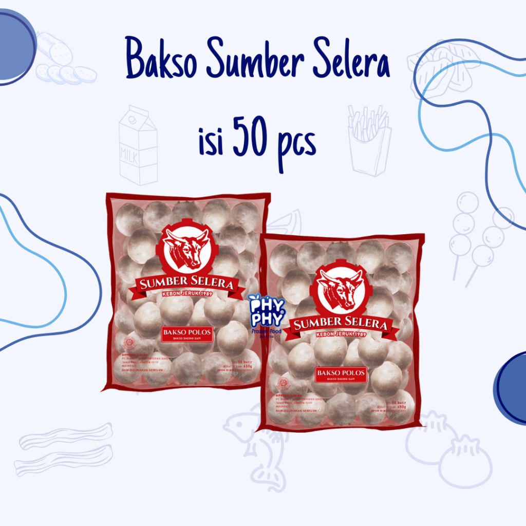 

Bakso Daging Sapi Polos Sumber Selera Polos isi 50 | Bakso Daging Sapi | Bakso Daging