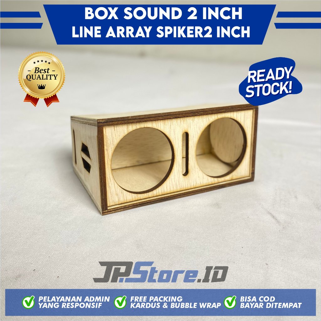 JPS Box Line Array Spiker 2 Inch Double - Bok Sound Line Array