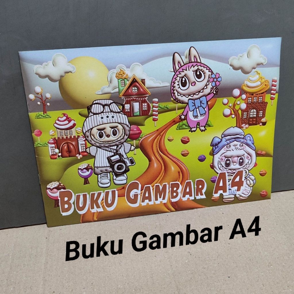 

1 Pcs Buku Gambar Ukuran A4