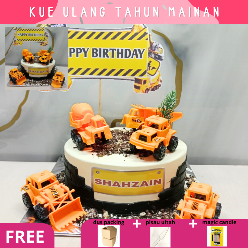 

Kue Ulang Tahun Anak / Birthday Cake / Kue Ultah / Mainan / Toys / Blackforest Cake