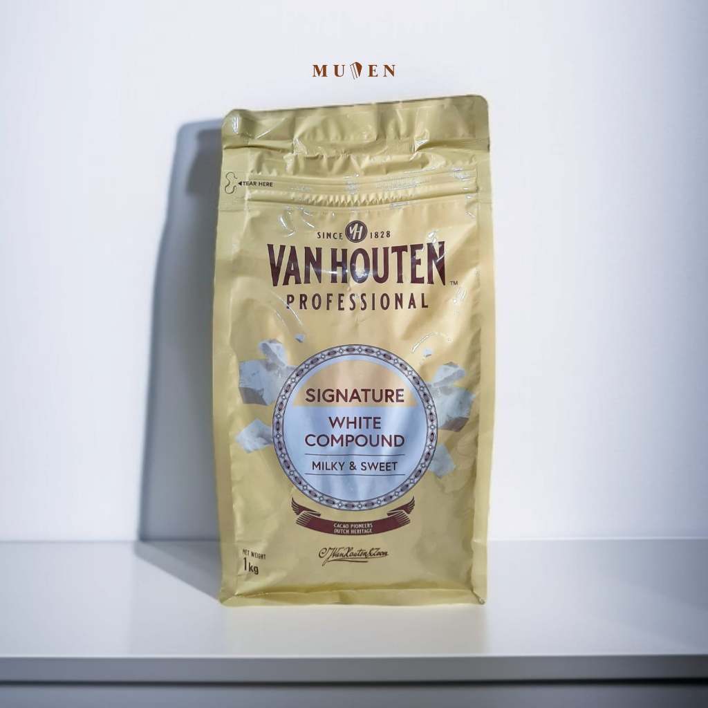 

VAN HOUTEN COMPOUND WHITE COINS 1 KG