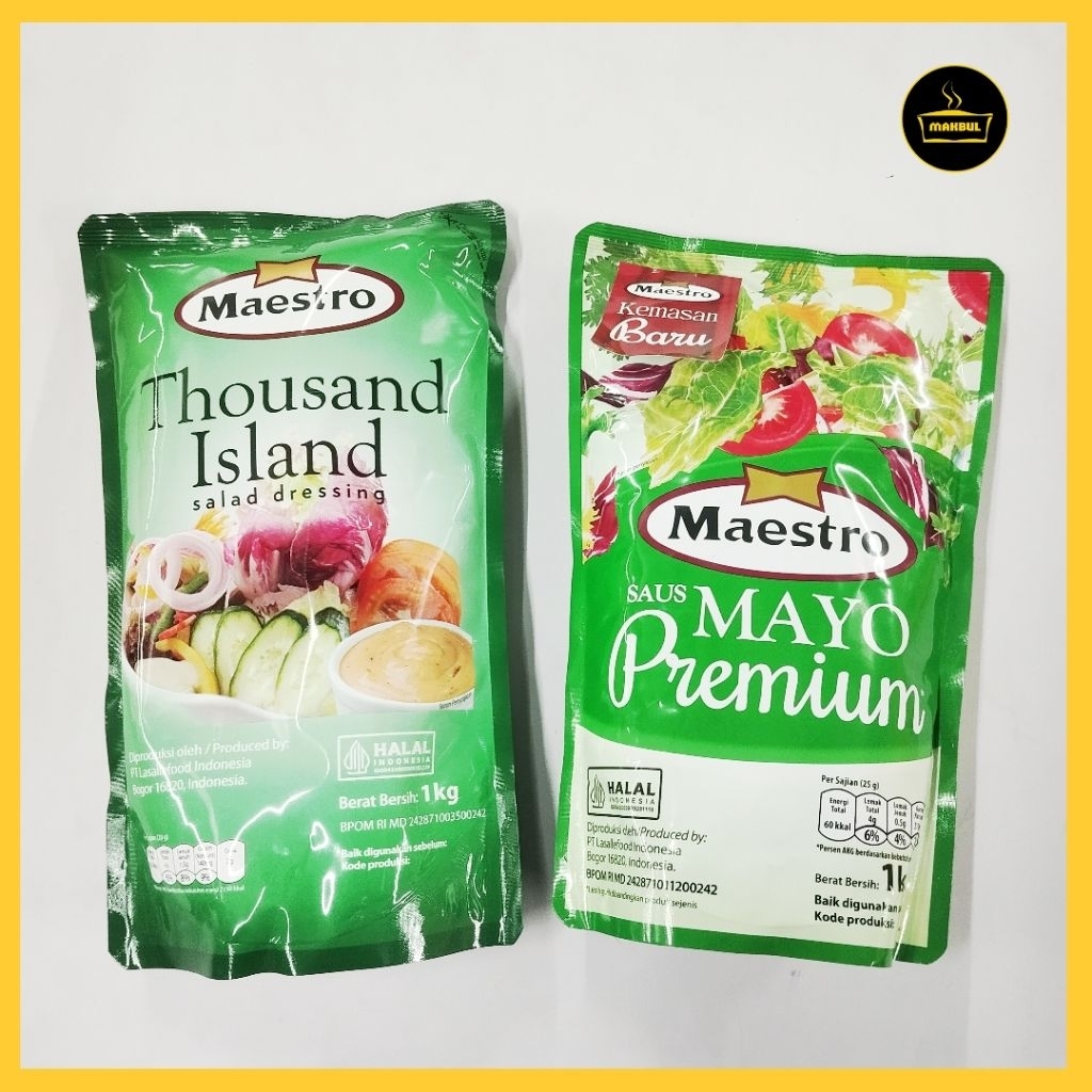 

MAESTRO Mayo Premium (Kemasan Baru), Thousand Island 1kg