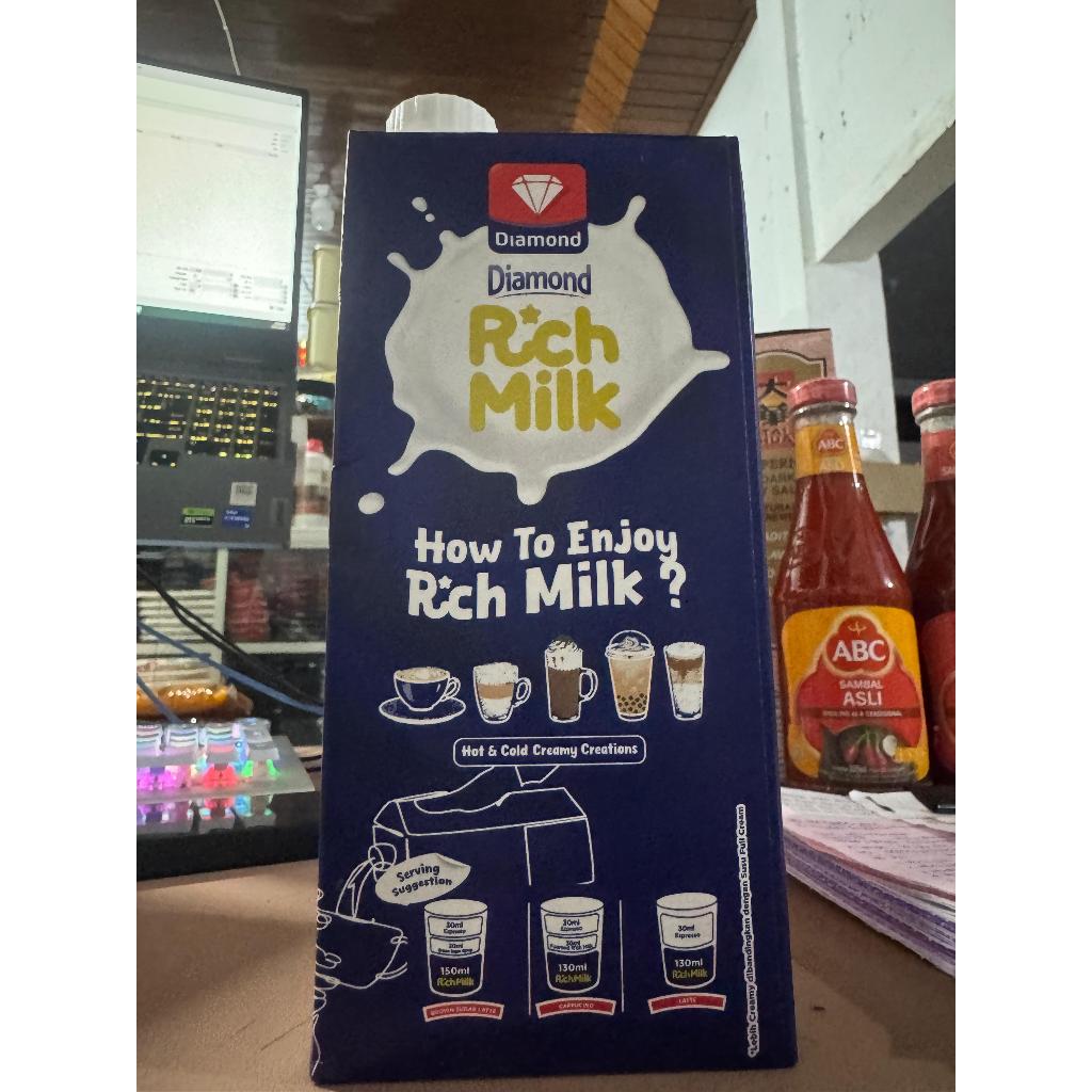 

Diamond RIch Milk / Creamy Milk Diamond / Foaming Milk DIamond / Creamer Milk Diamond - 1 Ltr