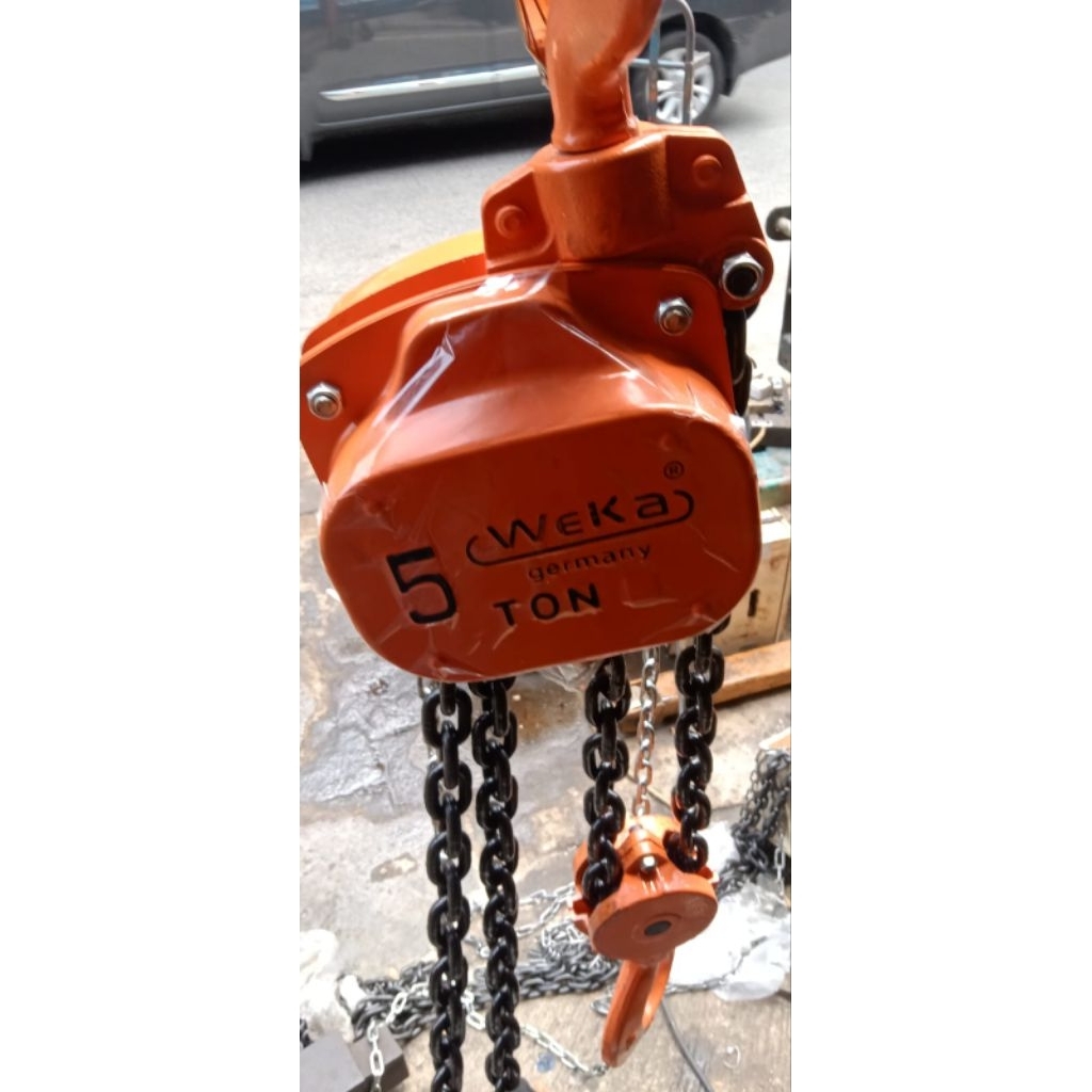 chain block weka 5 ton x 5 meter weka germany ( bercertivicate)