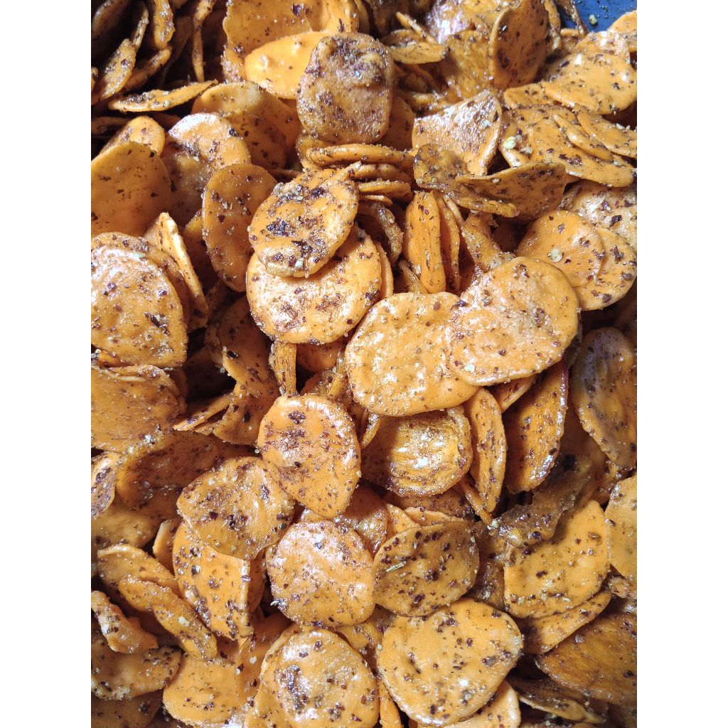 

kerupuk seblak kering / kerupuk cikruh cemilan enak asin pedas